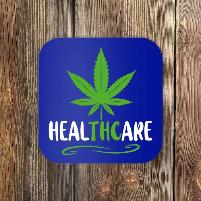 Medical Marijuana Healthcare Funny 420 Weed Stoner Funny Gift Coaster