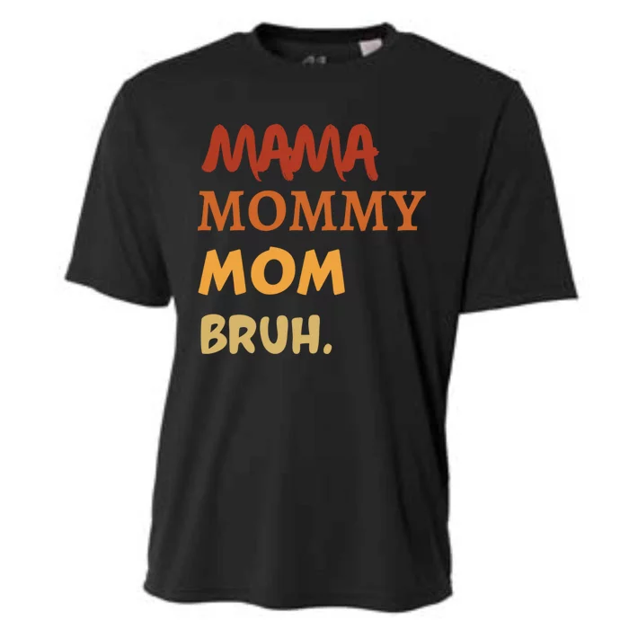 Mom Mommy Happy International 'S Day Mothers Day Gift Cooling Performance Crew T-Shirt