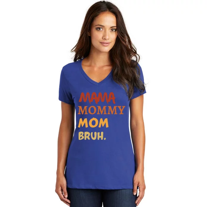 Mom Mommy Happy International 'S Day Mothers Day Gift Women's V-Neck T-Shirt