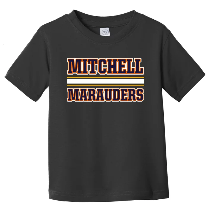 Mitchell Marauders Horizontal Stripes Toddler T-Shirt