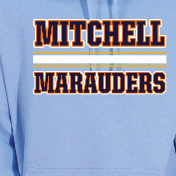 Mitchell Marauders Horizontal Stripes Unisex Surf Hoodie