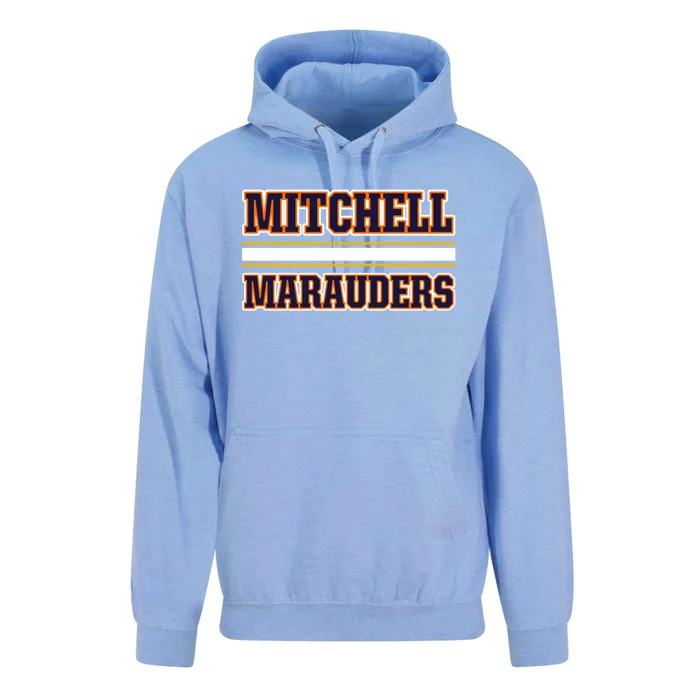 Mitchell Marauders Horizontal Stripes Unisex Surf Hoodie