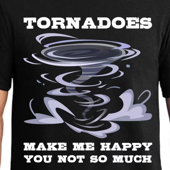 Make Me Happy You Not So Much Storm Chasing Tornadoes Pajama Set