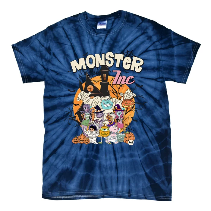 Monster Movie Halloween Cute Character Tie-Dye T-Shirt