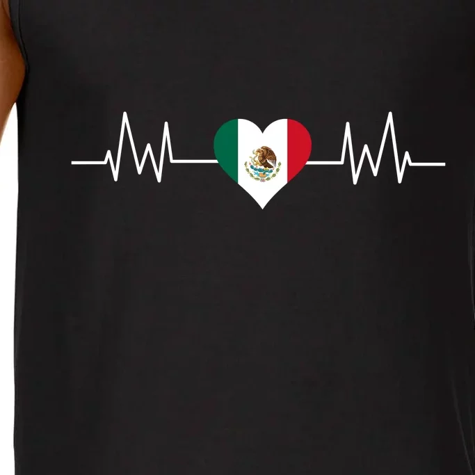 Mexico Mexican Heart Beat Pulse Comfort Colors® Tank Top