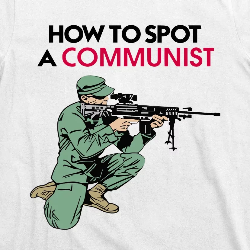 Matt Maddock How To Spot A Communist T-Shirt