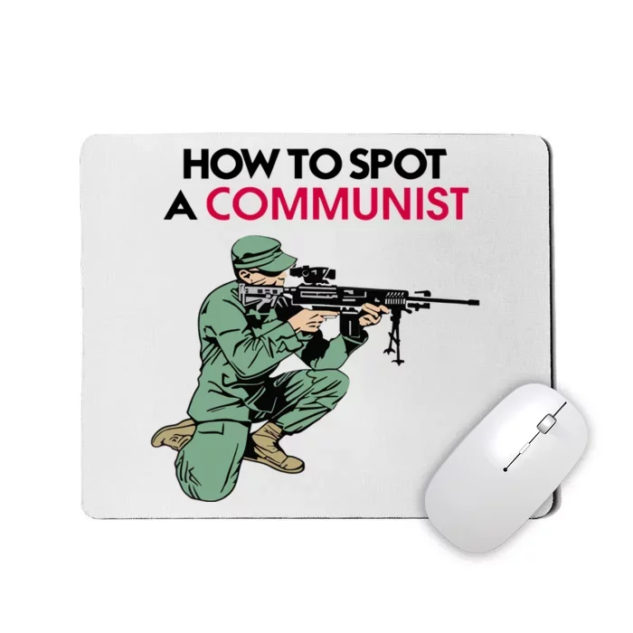 Matt Maddock How To Spot A Communist Mousepad