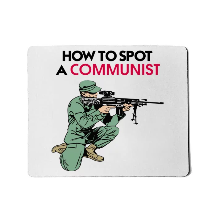 Matt Maddock How To Spot A Communist Mousepad