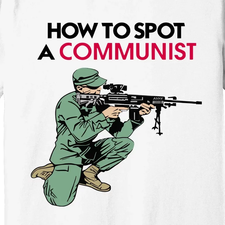 Matt Maddock How To Spot A Communist Premium T-Shirt