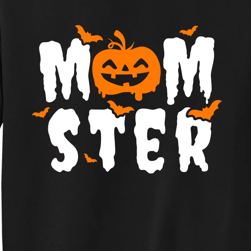 Monster Mom Halloween Pumpkin Sweatshirt