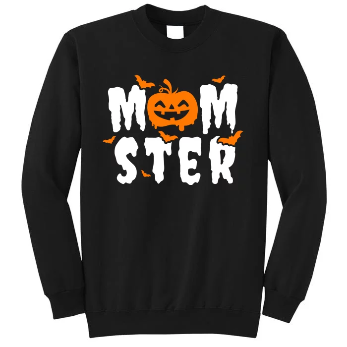 Monster Mom Halloween Pumpkin Sweatshirt