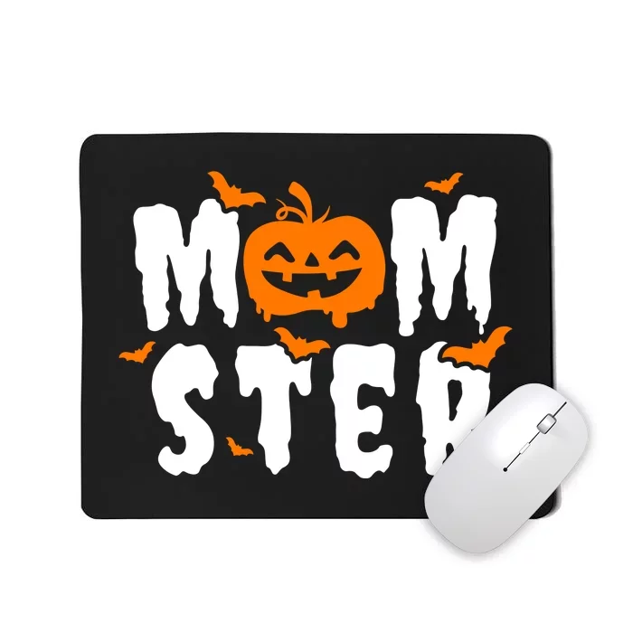 Monster Mom Halloween Pumpkin Mousepad