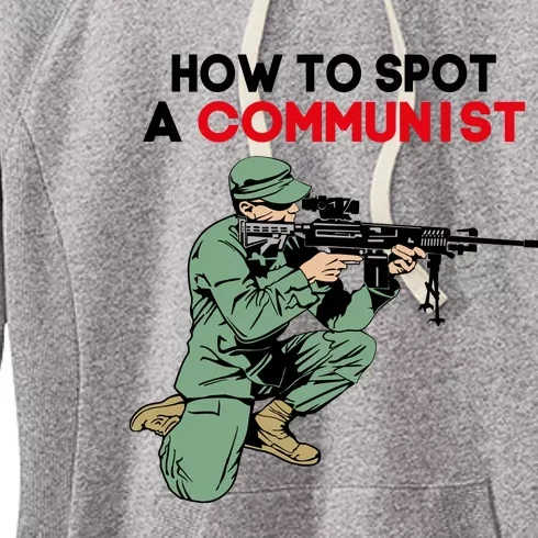 Matt Maddock How To Spot A Communist Women's Fleece Hoodie