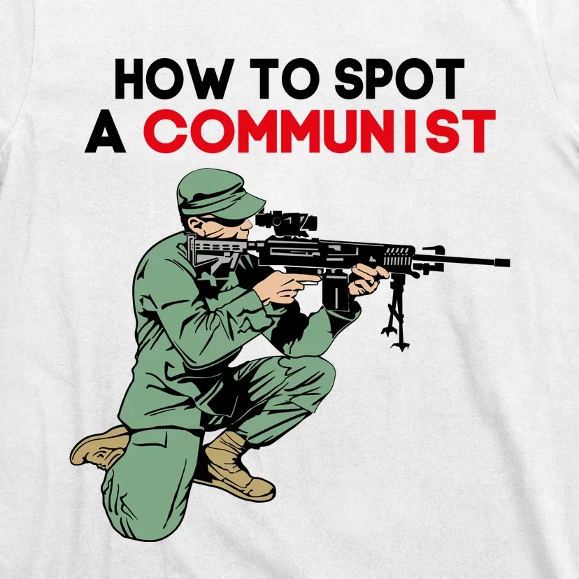 Matt Maddock How To Spot A Communist T-Shirt