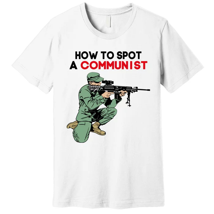 Matt Maddock How To Spot A Communist Premium T-Shirt