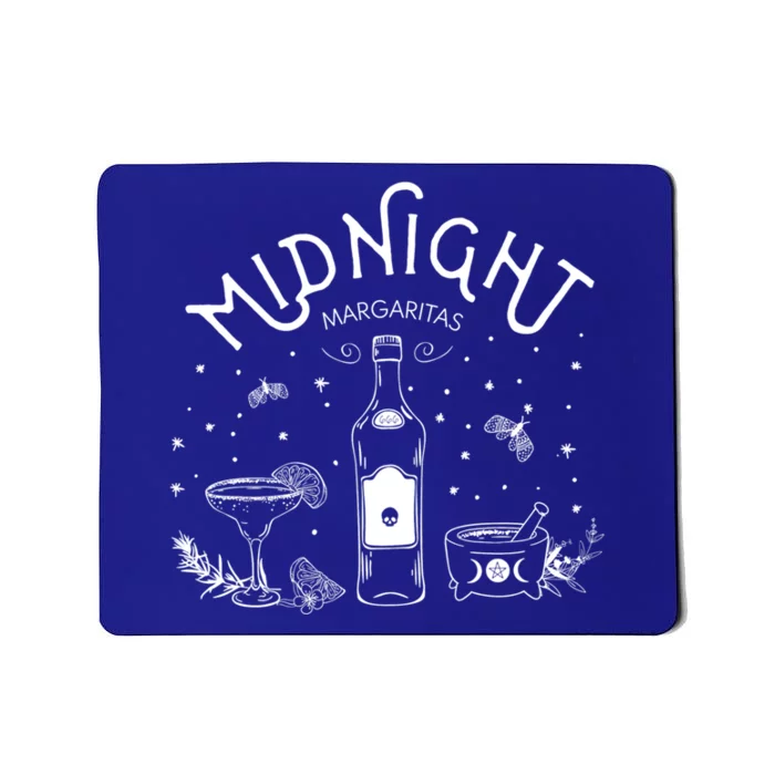 Midnight Margaritas Herbs Magic Costume Halloween Cocktails Cute Gift Mousepad