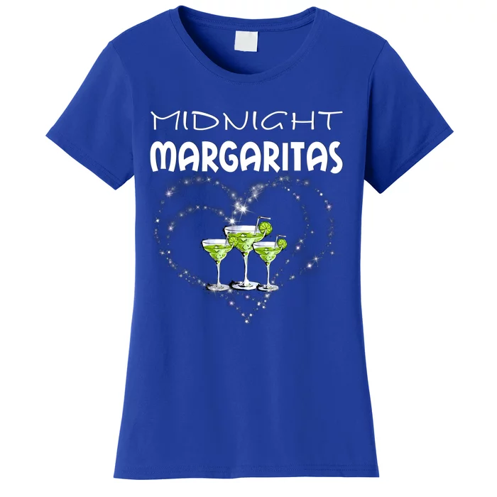 Midnight Margaritas Heart S Magic Pajama Night Party Gift Women's T-Shirt