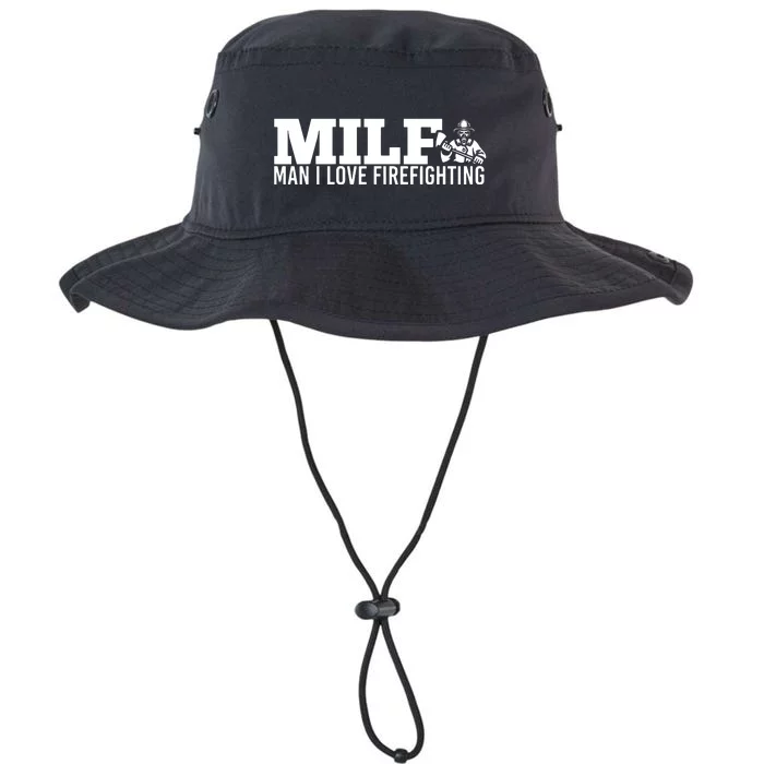 Milf Man I Love Firefighting Fire Dept Job For Funny Fireman Legacy Cool Fit Booney Bucket Hat