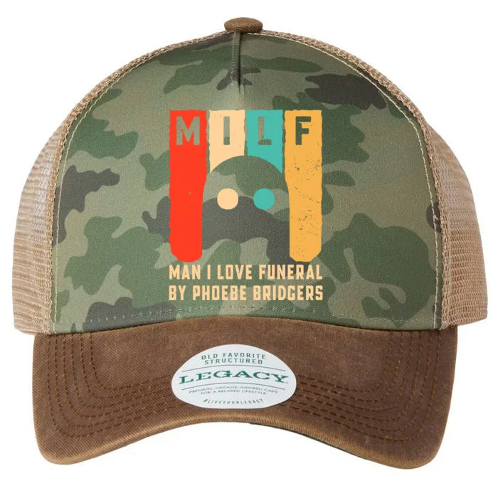 Milf Man I Love Funeral By Phoebe Bridgers Legacy Tie Dye Trucker Hat