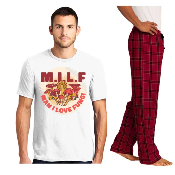 MILF Man I Love Fungi Funny Pajama Set