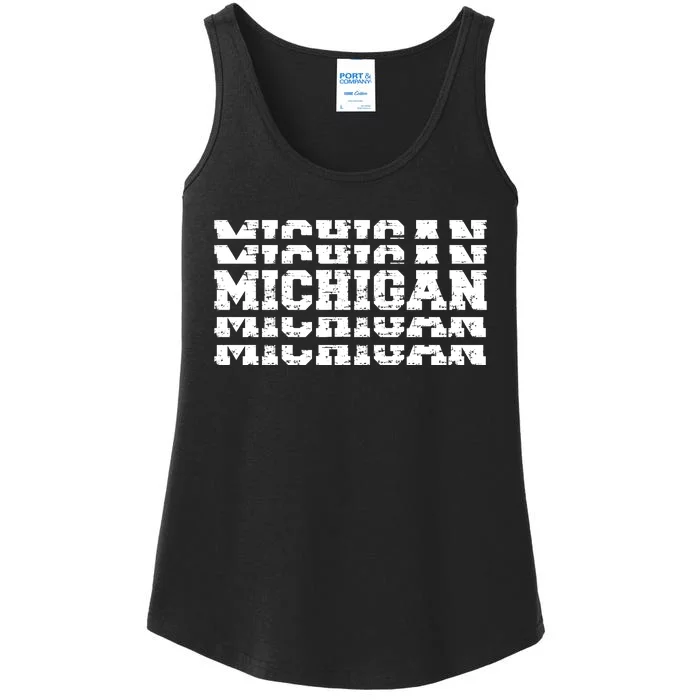 Michigan Ladies Essential Tank