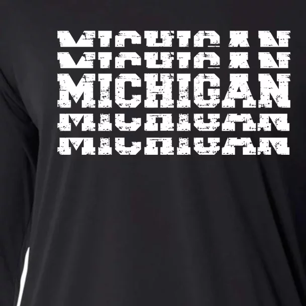 Michigan Cooling Performance Long Sleeve Crew