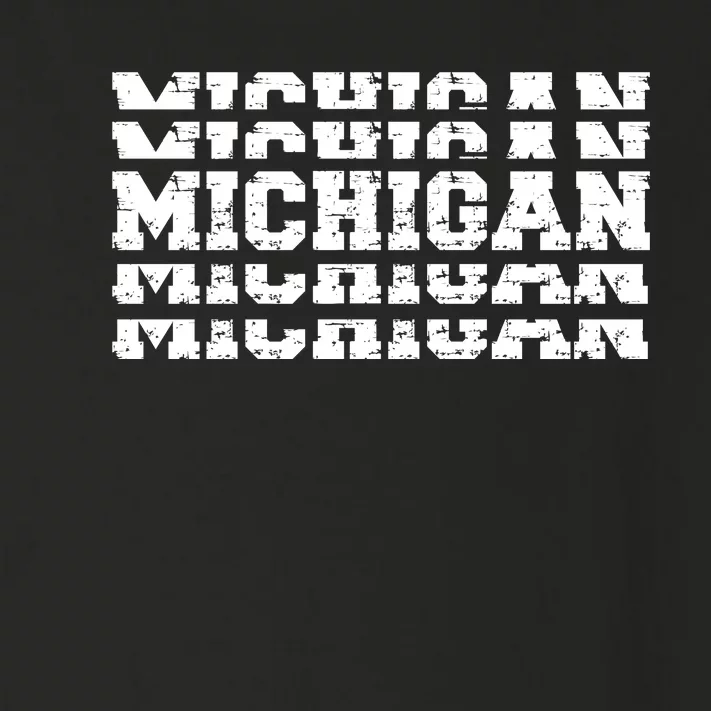 Michigan Toddler Long Sleeve Shirt