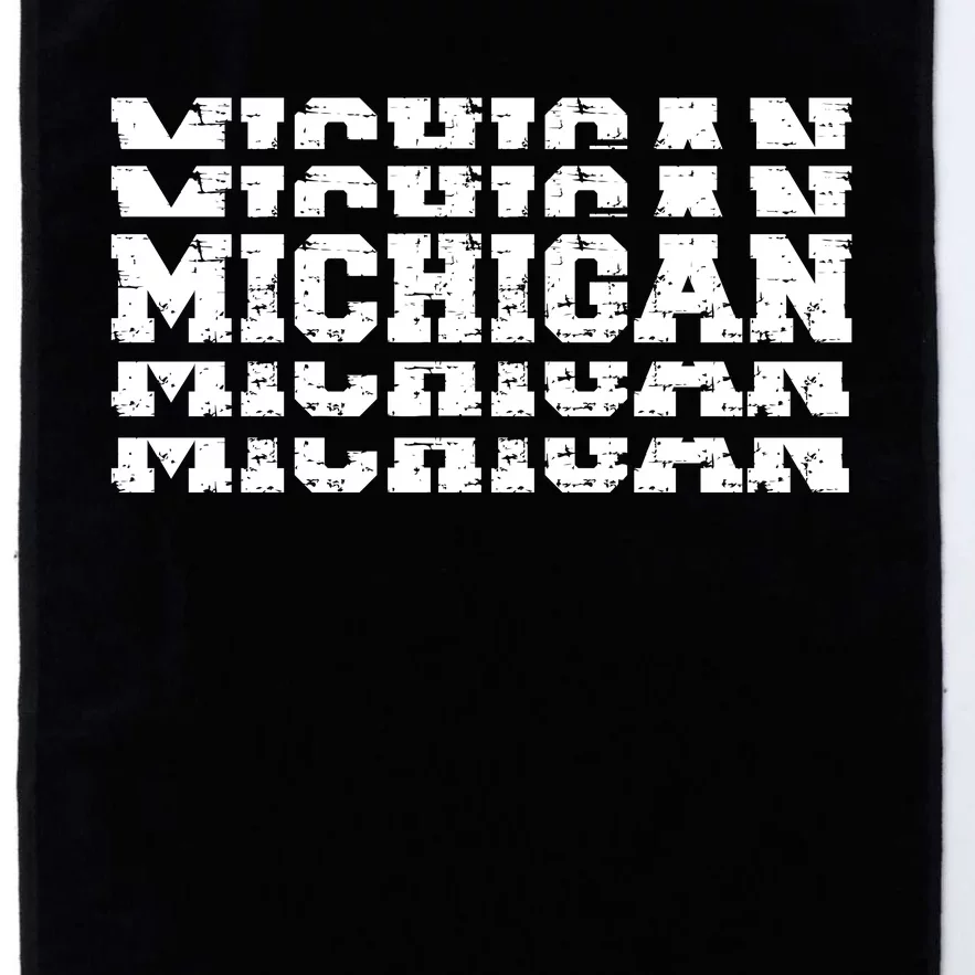 Michigan Platinum Collection Golf Towel