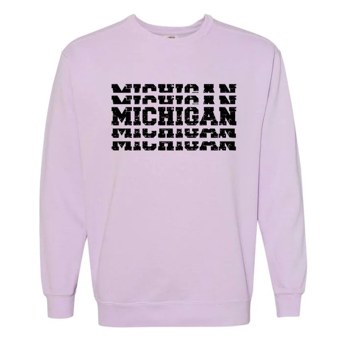 Michigan Garment-Dyed Sweatshirt