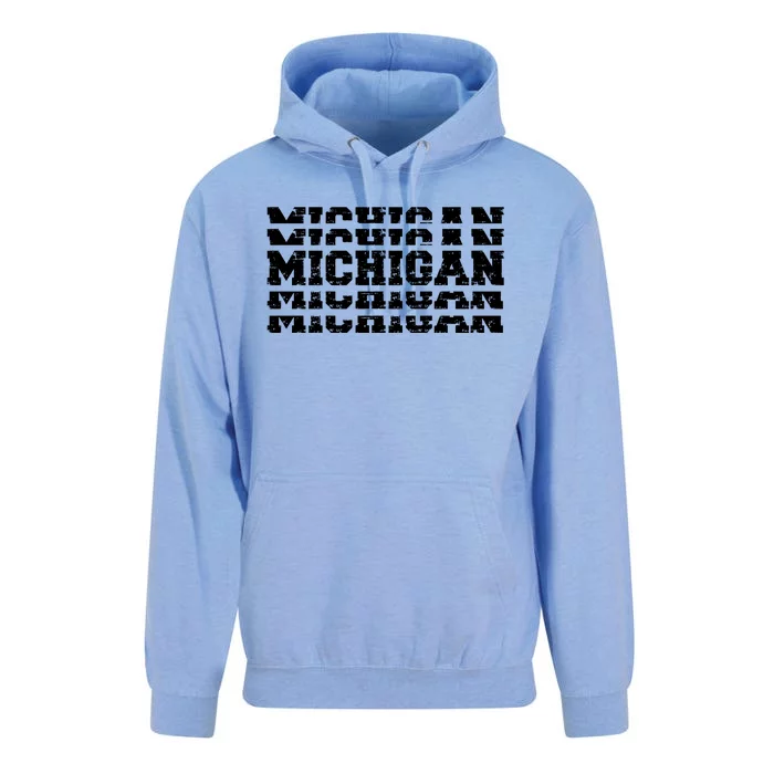 Michigan Unisex Surf Hoodie