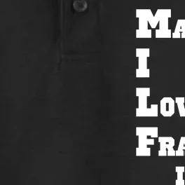 Milf Man I Love Frank Iero Dry Zone Grid Performance Polo