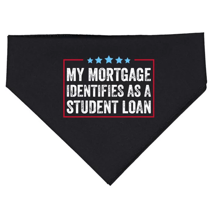 My Mortgage Identifies As A Student Loan Cancel Student Debt USA-Made Doggie Bandana