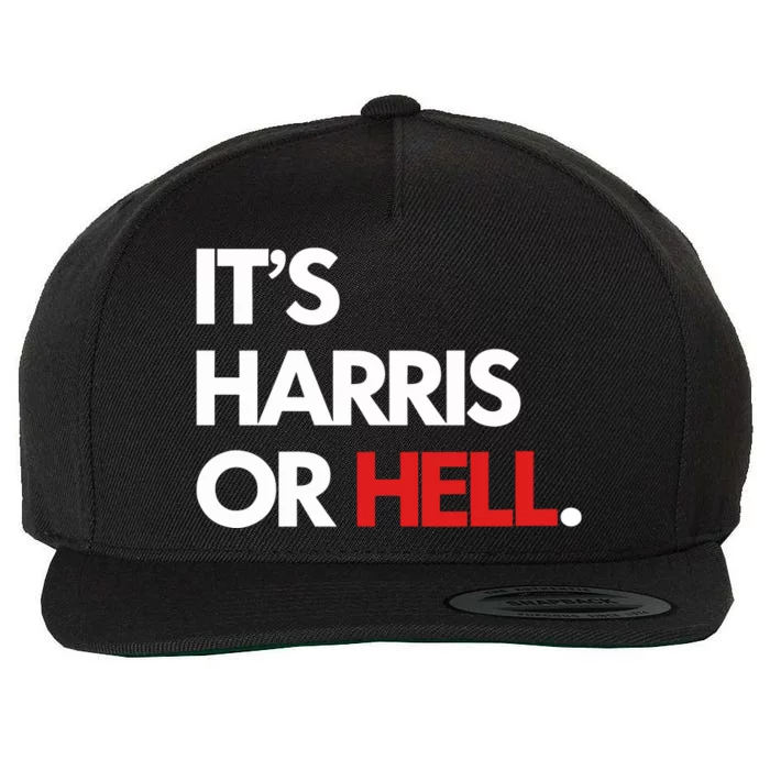 Mahogany Mommies ItS Harris Or Hell Wool Snapback Cap