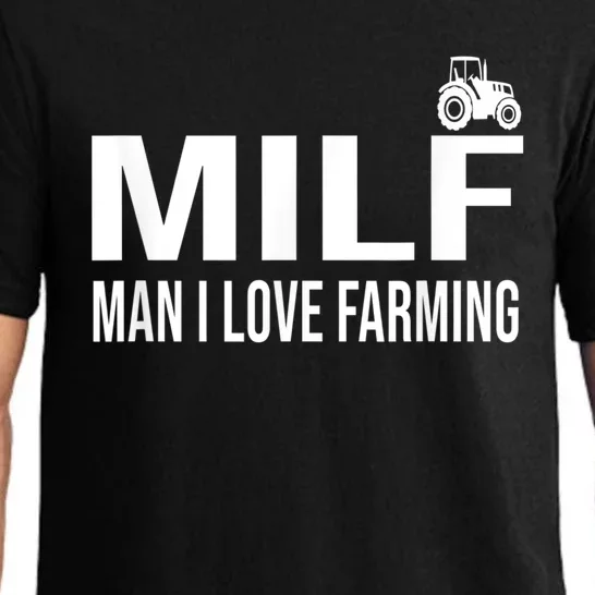 Milf Man I Love Farming Kansas State Football Fan Pajama Set