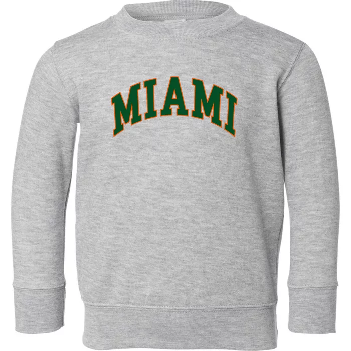 Miami Toddler Sweatshirt