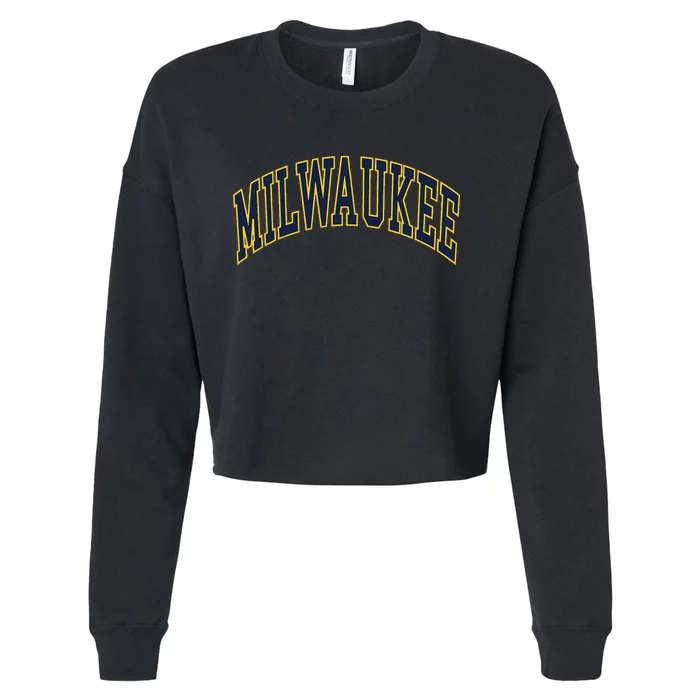 Milwaukee Cropped Pullover Crew