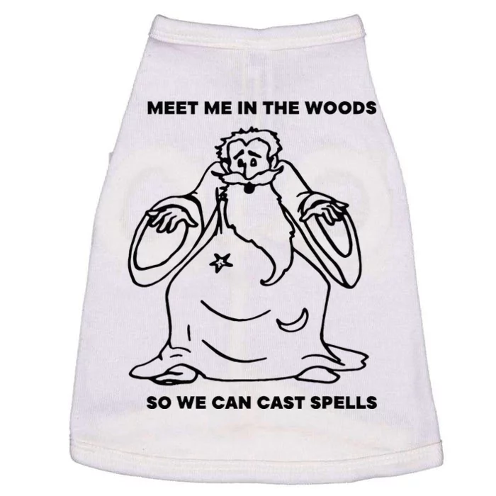 Meet Me In The Woods So We Can Cast Spell Doggie Tank