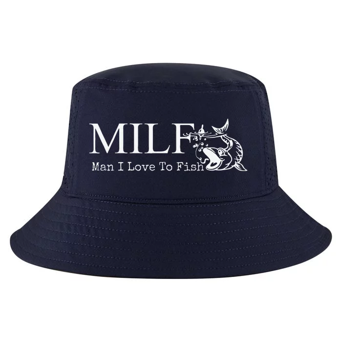 MILF Man I Love To Fish For Fishermen Cool Comfort Performance Bucket Hat