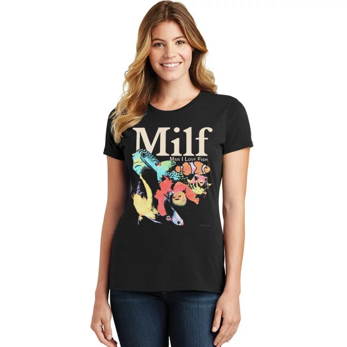 Milf Man I Love Fish Women's T-Shirt