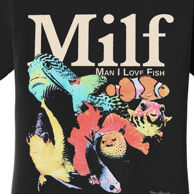 Milf Man I Love Fish Women's T-Shirt