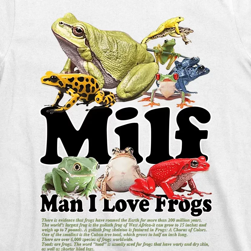 Milf Man I Love Frogs T-Shirt