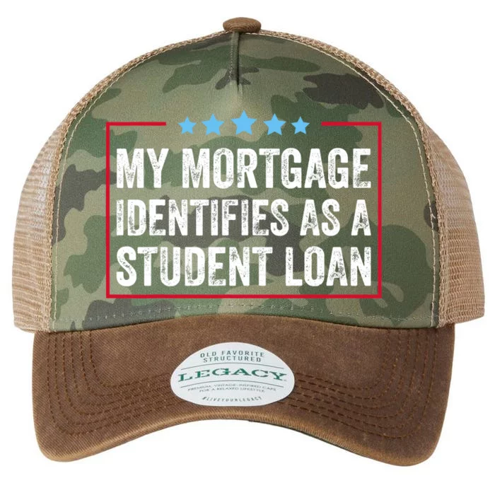 My Mortgage Identifies As A Student Loan Cancel Student Debt Legacy Tie Dye Trucker Hat