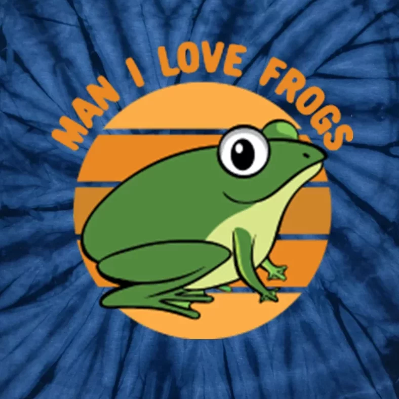 MILF Man I Love Frogs Tie-Dye T-Shirt