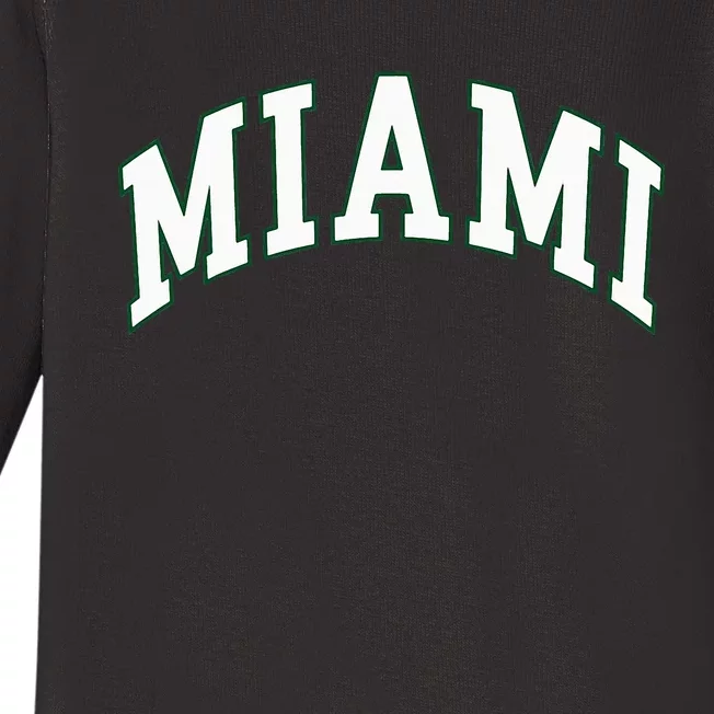 Miami Baby Long Sleeve Bodysuit