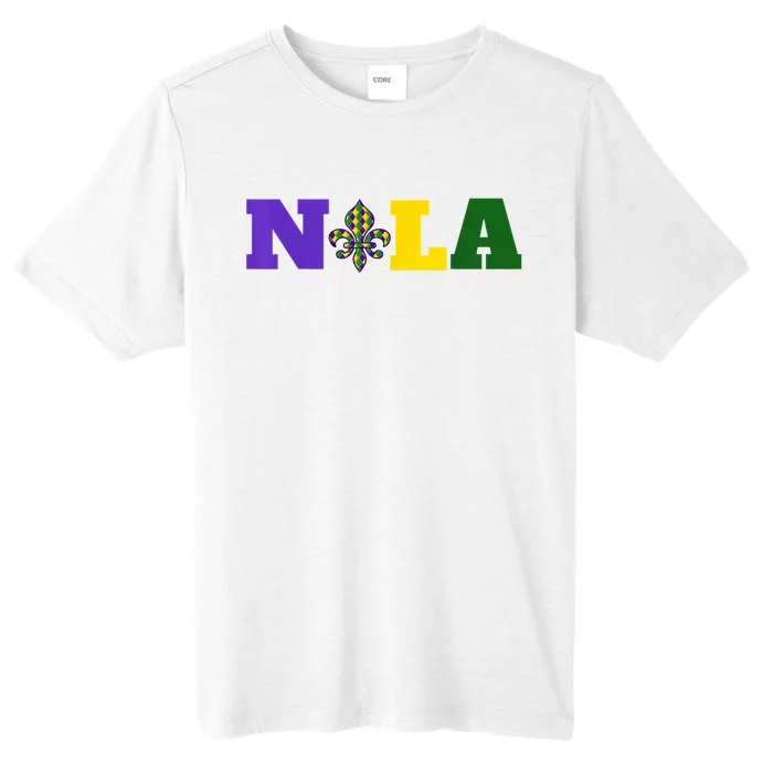 Meet Me In Nola Mardi Gras New Orleans Party ChromaSoft Performance T-Shirt