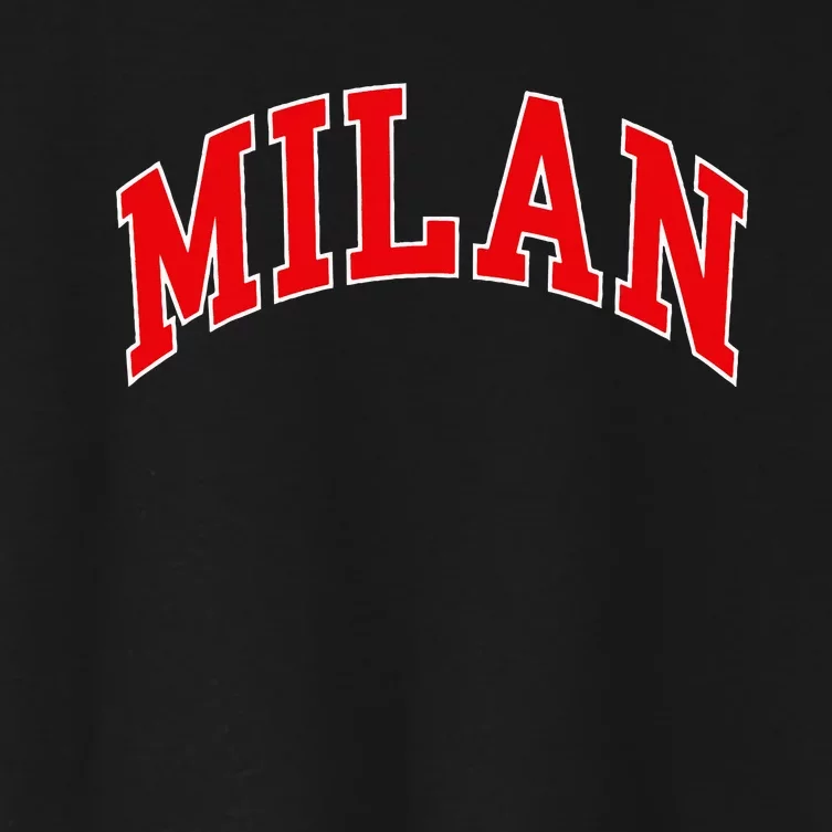 Milan Women's Crop Top Tee