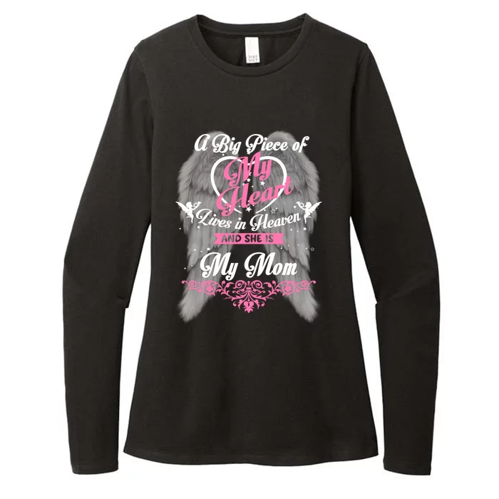 My Mom Is My Guardian Angel Lost Mom Meaningful Gift Womens CVC Long Sleeve Shirt