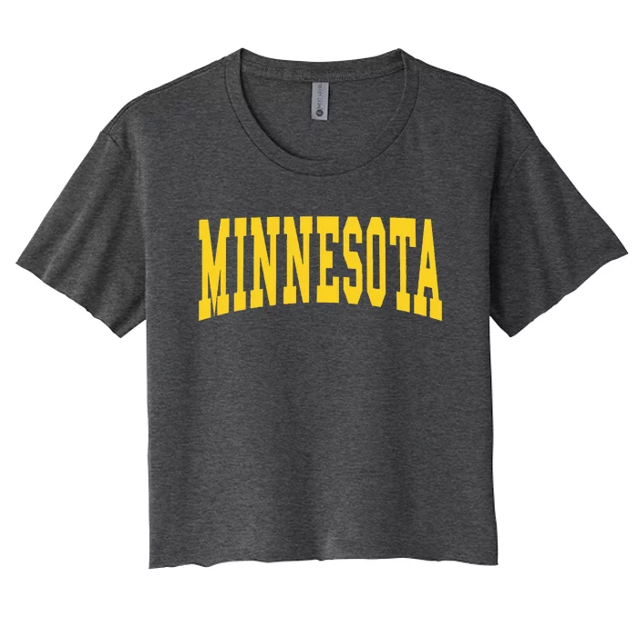 Minnesota Women's Crop Top Tee