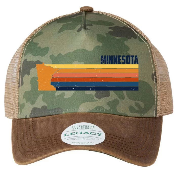 Retro Vintage Minnesota Legacy Tie Dye Trucker Hat