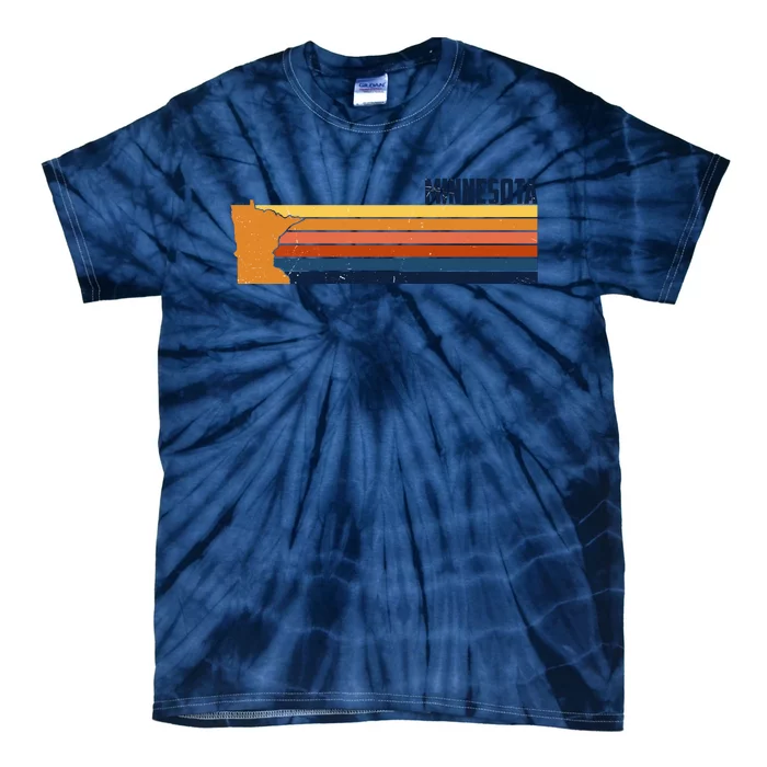 Retro Vintage Minnesota Tie-Dye T-Shirt